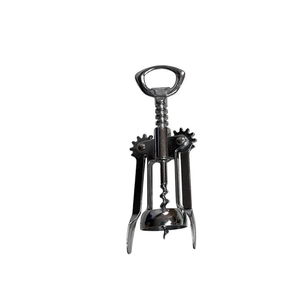 Silver Metal Waiters Corkscrew Wine Bottle Opener Winged Beer Bottle Opener Tool